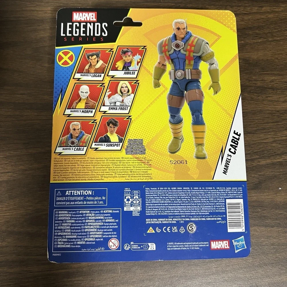 X-Men 97 Marvel Legends 6-inch CABLE Action Figure BY HASBRO